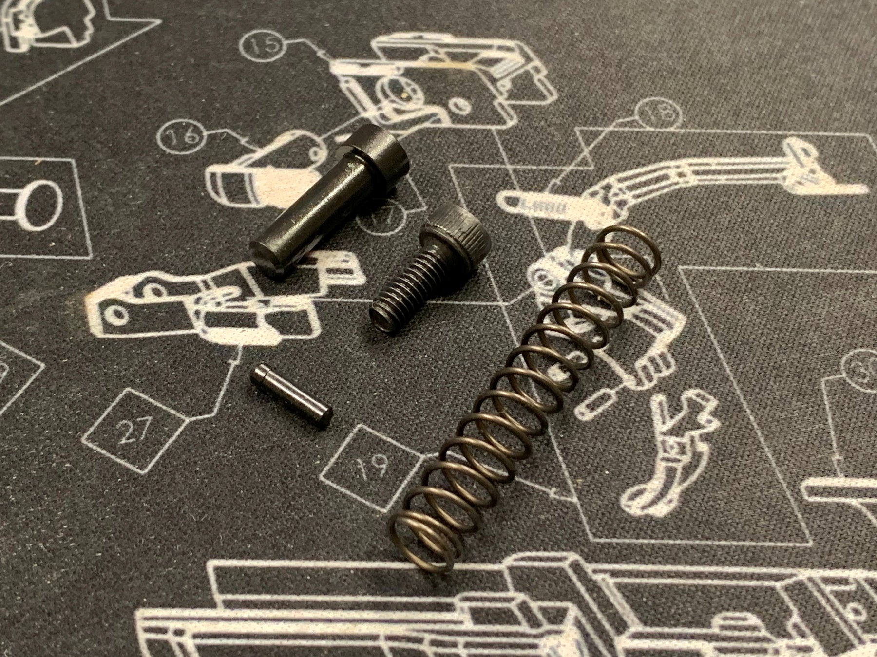 Bomber CNC Steel Wilson x BCM type 1911 Main spring Housing Magwell ...