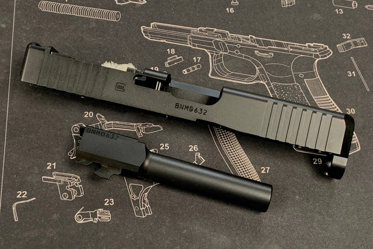 Bomber CNC Aluminum G45 MOS Slide Kit for Umarex / VFC G45 GBB