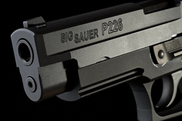 Inokatsu Sig Sauer P226 CNC Steel Rail GBB ( CO2 version ) – Boomarms