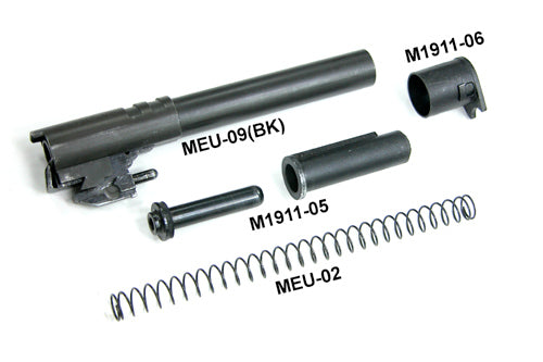 Guarder Aluminum Slide & Frame for MARUI MEU.45 (FBI/Black)