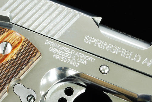 Guarder Aluminum Slide & Frame for MARUI MEU.45 (TRP/Electroplating Silver)