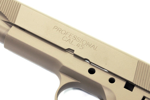 Guarder Springfield Aluminum Slide & Frame Kit for Marui MEU (Tan ...