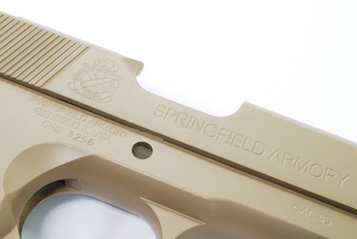 Guarder Springfield Aluminum Slide & Frame Kit for Marui MEU (Tan ...