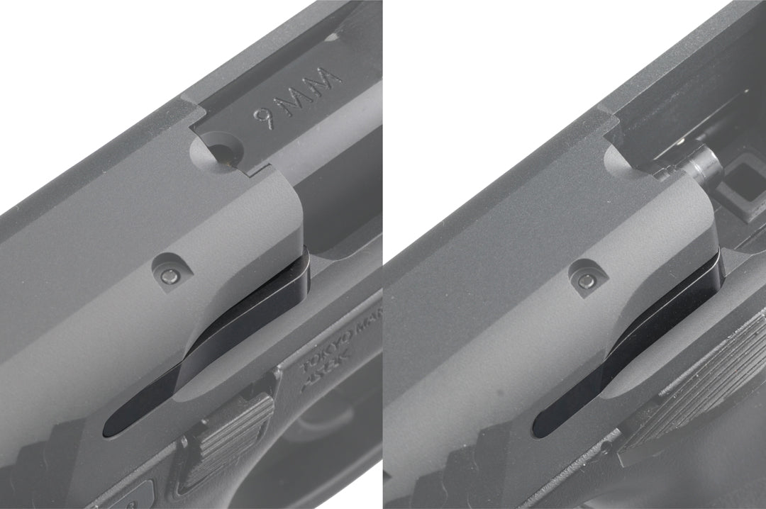 Detonator CNC Aluminum M&P9 Slide Set for Tokyo Marui M&P Airsoft GBB - s-style 4.25
