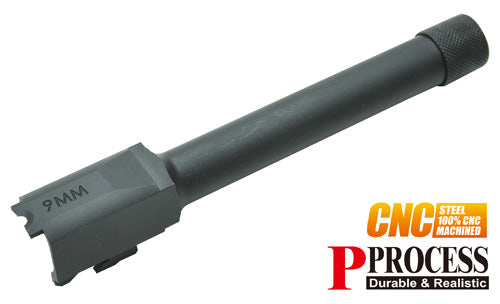 Guarder Steel Threaded Outer Barrel for Marui M&P9 GBB series - 14mm CCW