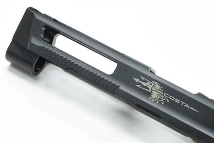 Guarder Steel CNC Slide for MARUI M&P9 (COSTA/Black) - 2022 New Ver.