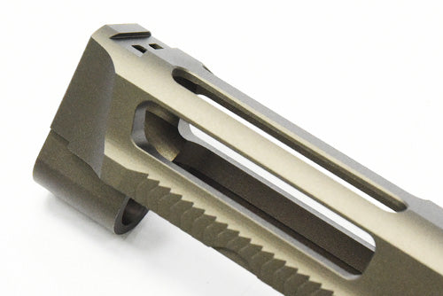 Guarder CNC Aluminum ATI-style Slide for Marui M&P9 GBB series - Tan