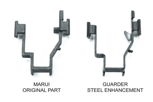 Guarder Steel Slide Stop for MARUI M&P9 GBB series - Black