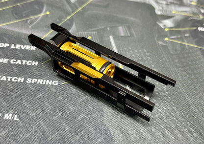 Nova CNC Aluminum Adjustable Blowback Housing for Marui Hicapa / MEU / 1911 GBB series - Black