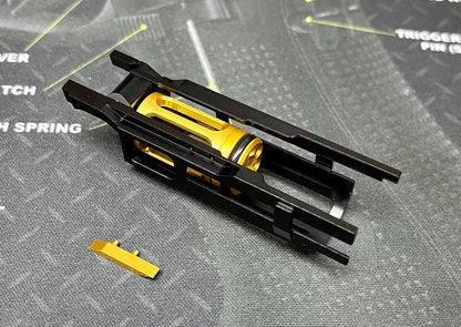 Nova CNC Aluminum Adjustable Blowback Housing for Marui Hicapa / MEU / 1911 GBB series - Black