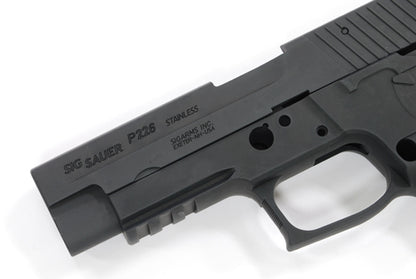 Guarder Aluminum Slide & Frame for MARUI P226 Rail (2010 New Ver.-Black/None Marking)