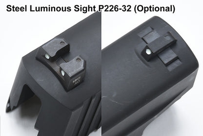 Guarder Steel CNC Slide Set for MARUI P226/E2 (Black/Late Ver. Marking)