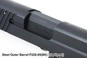 Guarder Steel CNC Slide Set for MARUI P226/E2 (Black/Early Ver. Marking)