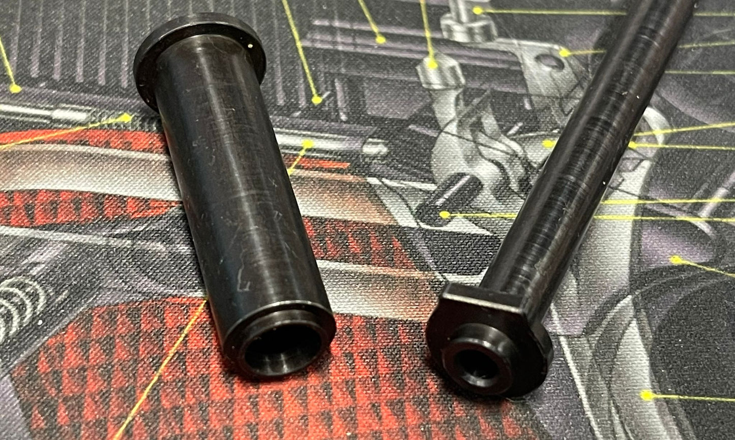 Nova Steel QD 5inch Recoil Spring Plug & Guide Rod Set - Black