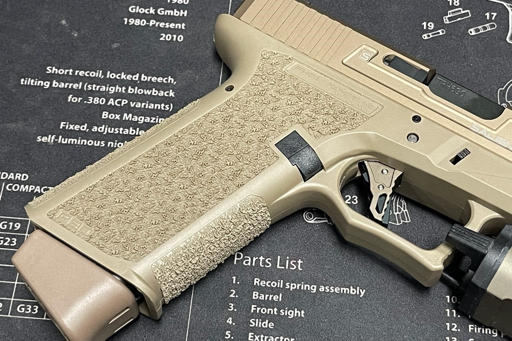 Boomarms Custom - SAI style G34 Tan GBB