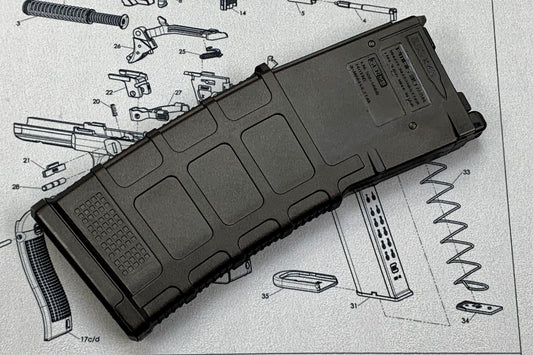 Ace 1 arms ( SAA ) PMAG 35 Rds Magazine for TM MWS GBBR series - Black
