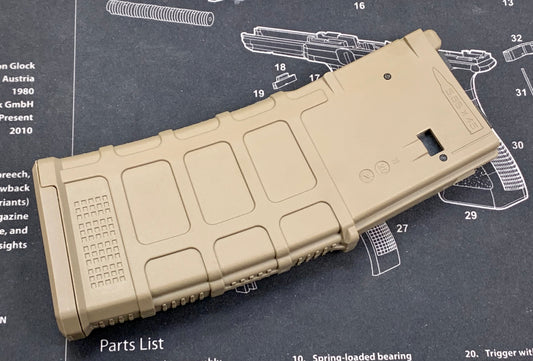 Ace 1 arms ( SAA ) PMAG 35 Rds Magazine for TM MWS GBBR series - FDE