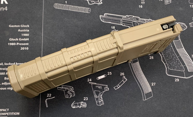 Ace 1 arms ( SAA ) PMAG 35 Rds Magazine for TM MWS GBBR series - FDE