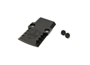 Bomber SSVI-style Battle Plate cover for RMR Slide - Black