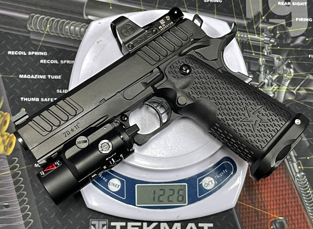 Nova CNC Full Steel slide + Frame set **2011 Staccato-P RMR version for Tokyo Marui Hi-capa 5.1 Airsoft GBB series