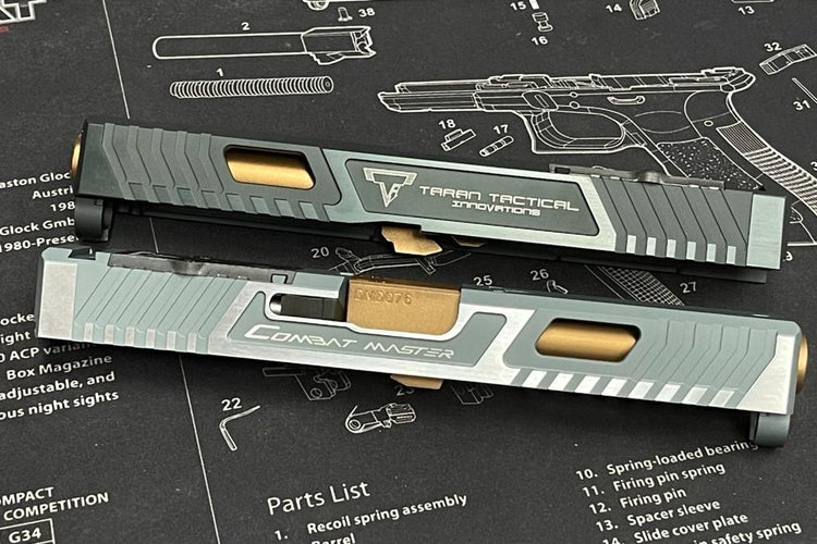 Bomber CNC Aluminum T-style G17 RMR Cut Slide Kit for Tokyo Marui