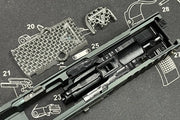 Nova CNC Aluminum T-style G17 RMR Cut Slide Kit for Tokyo Marui G17 Gen3 GBB series