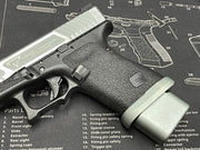 Boomarms Custom - T-style "Sofia" G19 Airsoft GBB - Matt Shiny Silver color