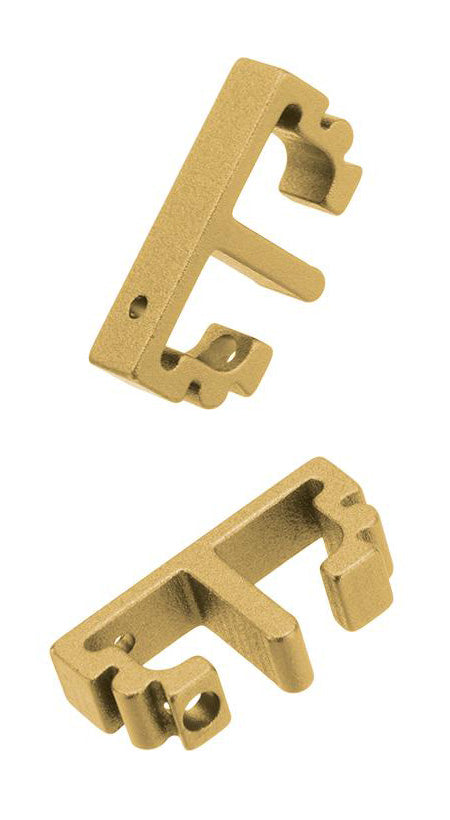 Nova CNC Aluminum Puzzle Trigger set for Tokyo Marui Airsoft Hi-Capa GBB Pistol series - Golden