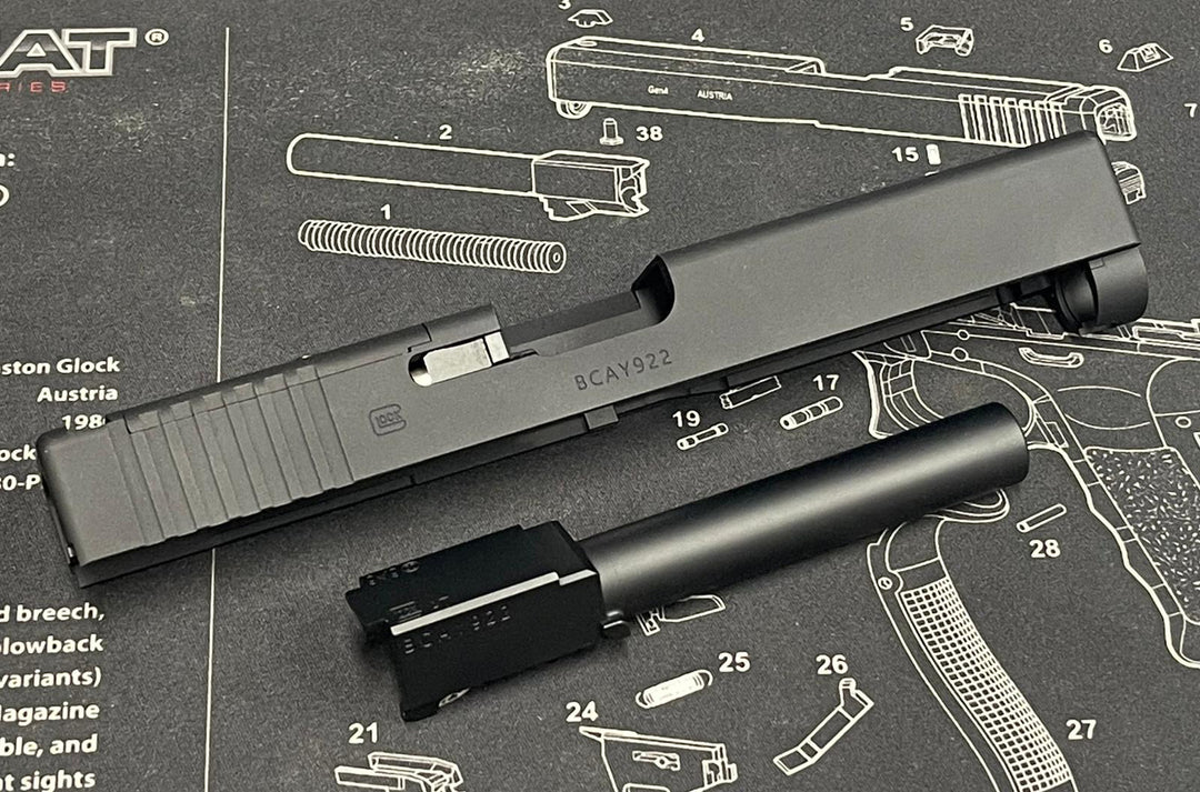 Nova CNC Aluminum G17 MOS Slide Kit for Tokyo Marui G17 Gen4 GBB