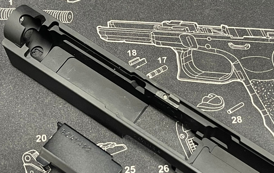Bomber CNC Aluminum G19 ( WC-style ) Slide Kit for Tokyo Marui G19