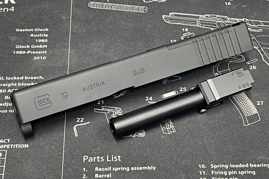 NOVA GLOCK19 MOSスライド　東京マルイ Nova CNC Aluminum G19 MOS Slide Kit for Tokyo Marui G19 GBB