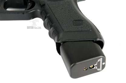 Bomber CNC Aluminum T-style ( Long ) Magazine Pad Extension for Marui Airsoft G17/22/34 GBB series - Functional