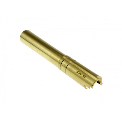 CowCow OB1 Stainless Steel Threaded Outer Barrel For TM Hi-Capa 5.1 (.45 ACP Marking)