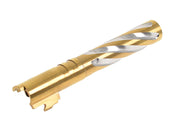 CowCow Tornado Stainless Steel Threaded Outer Barrel For TM Hi-Capa 5.1 (.45 ACP Marking)