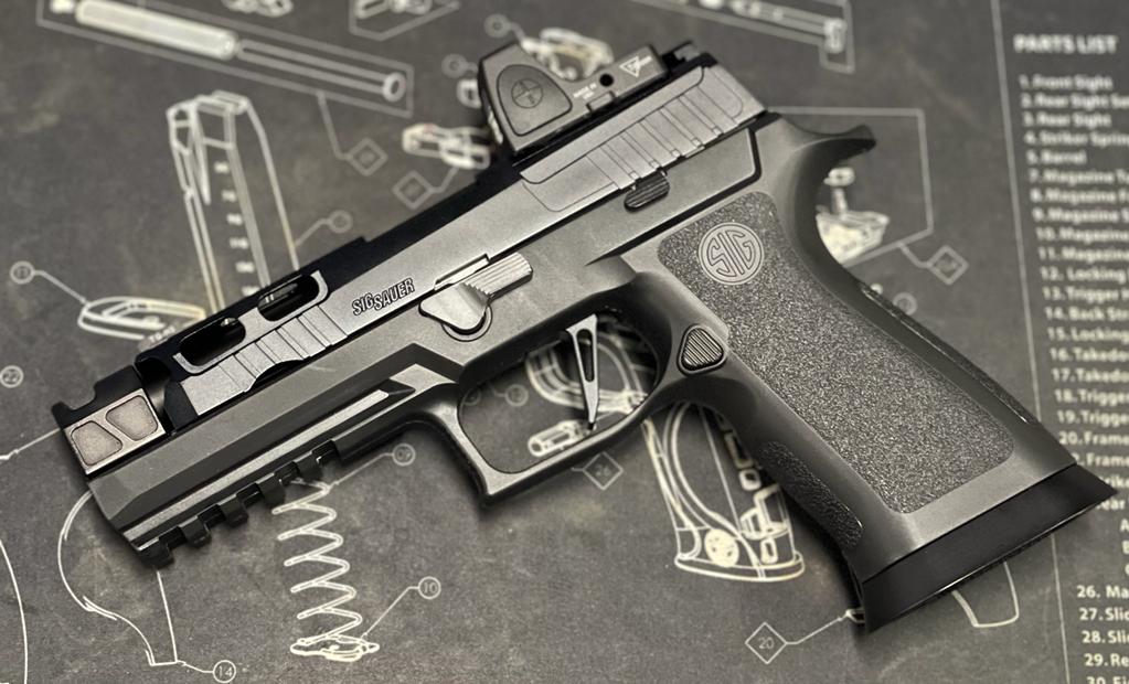 Boomarms Custom - SIG M18 + Compensator Set Airsoft GBB - Black