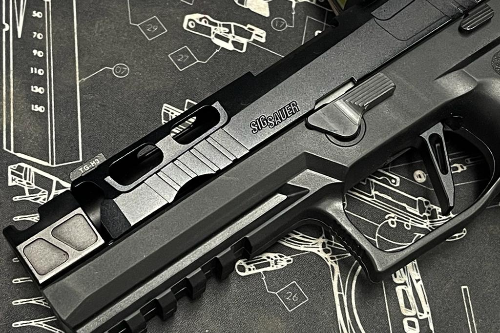 Boomarms Custom - SIG M18 + Compensator Set Airsoft GBB - Black