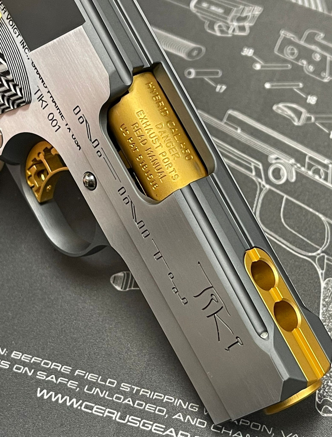 Boomarms Custom - Infinity SV Compact 3.9 inch Hicapa Airsoft GBB Pist