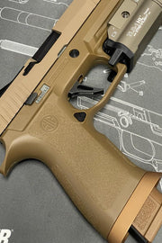 Boomarms Custom - X-FIVE AIRSOFT GBB - Full Steel in Tan color ( Cerakote )