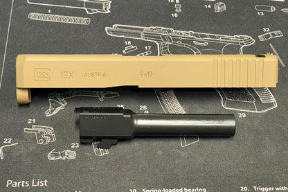 Bomber CNC Steel G19X Slide Kit for Umarex / VFC G19X GBB series - **Limited Cerakote version