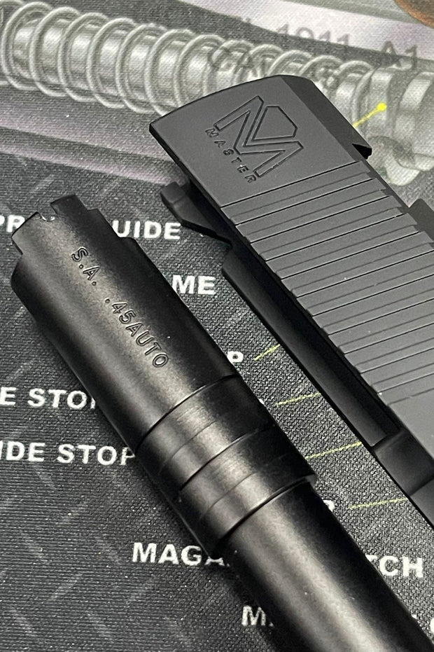Splient Operator Bomber CNC Aluminum 1911 SFA Silent Operator Slide & Frame Set for Mar ...