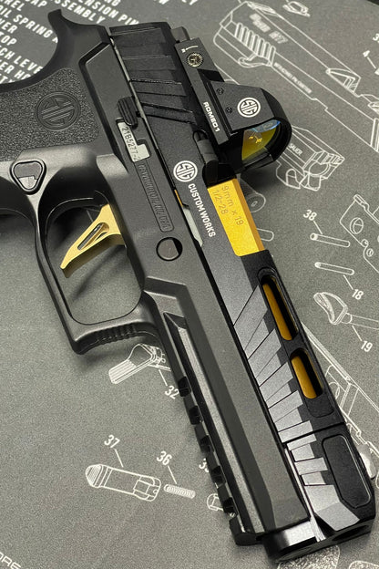 Boomarms Custom - SIG P320 Spectre Comp Airsoft GBB - Black