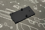 Bomber CNC Aluminum RMR-style adapter plate for Bomber / VFC Airsoft MOS slide