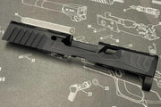 Nova CNC Aluminum P320 NOS style ( Reptile Cut ) slide for SIG M17/18 Airsoft GBB series