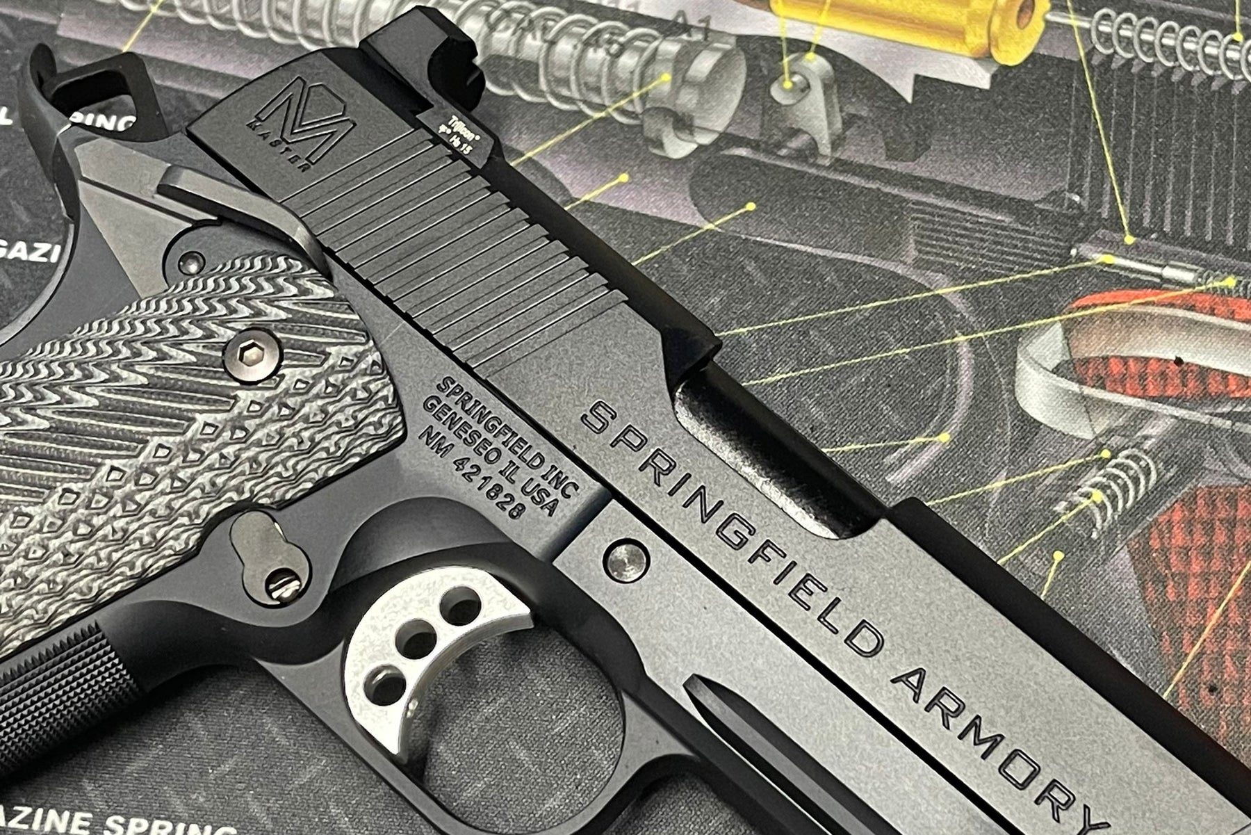 Splient Operator Boomarms Custom SFA Silent Operator Airsoft 1911 **2022 version