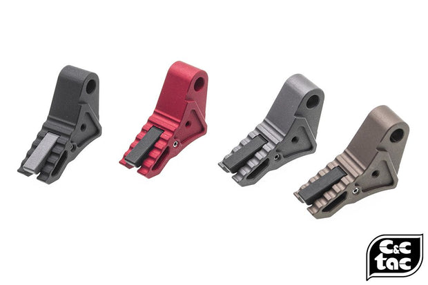 C&C Tac CNC Aluminum Trigger For Tokyo Marui G Series ( G Model ) ( V Style ) ( For Umarex Glock / AAP-01 )