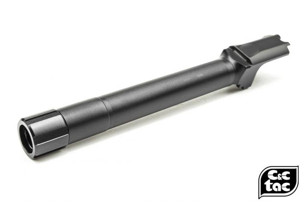 C&C Tac SCO Style Threaded Outer Barrel 14mm CCW for Marui M&P9L ( Black )