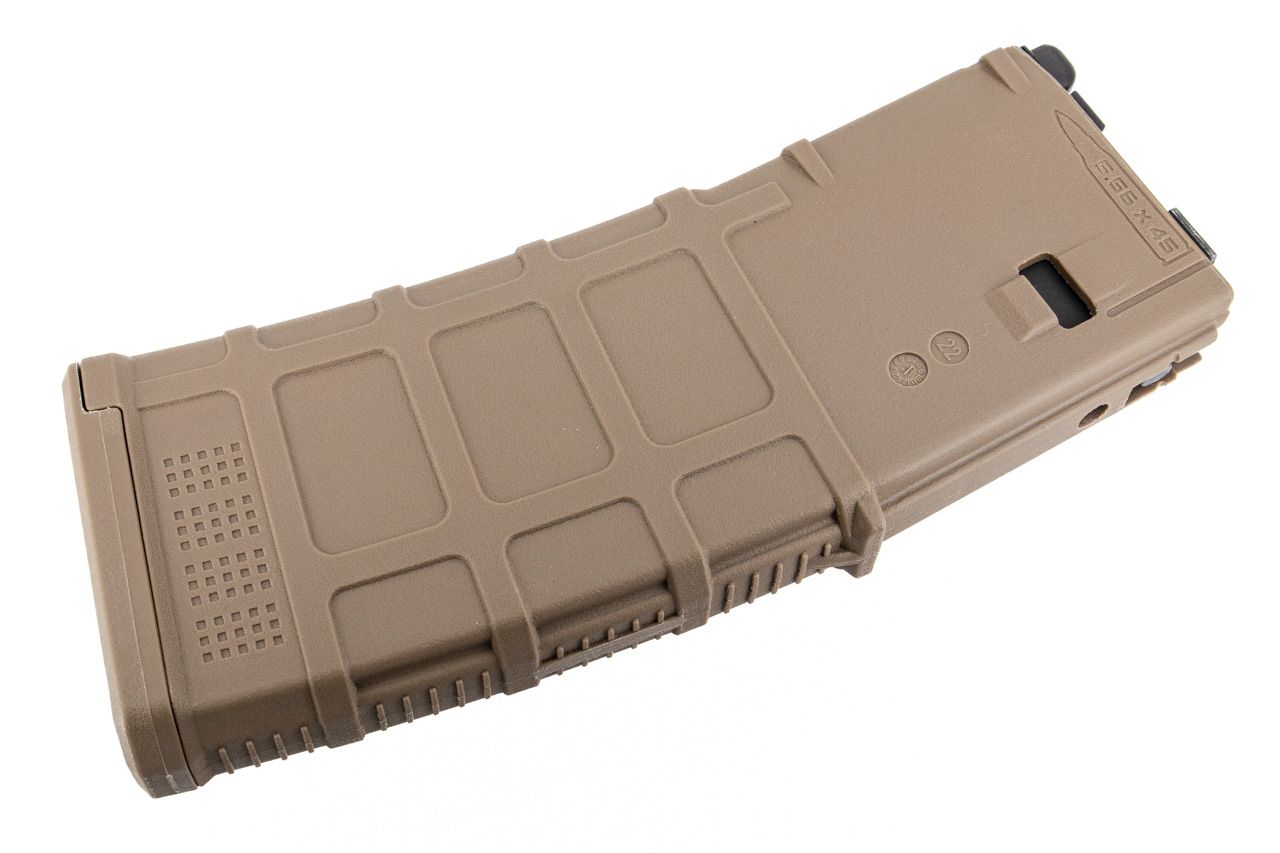 Guns Modify EVO MWS 35Rds Gas Magazine for Marui Airsoft MWS GBB Series - P-style