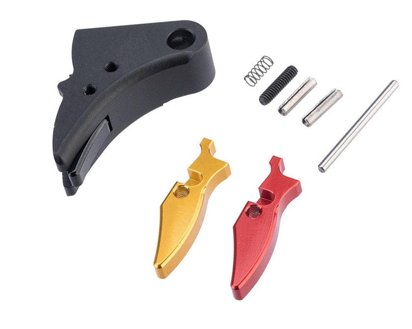 Guns Modify CNC Aluminum Adjustable Trigger for (Marui 17/18/26/26 advance G-Series ) - Black