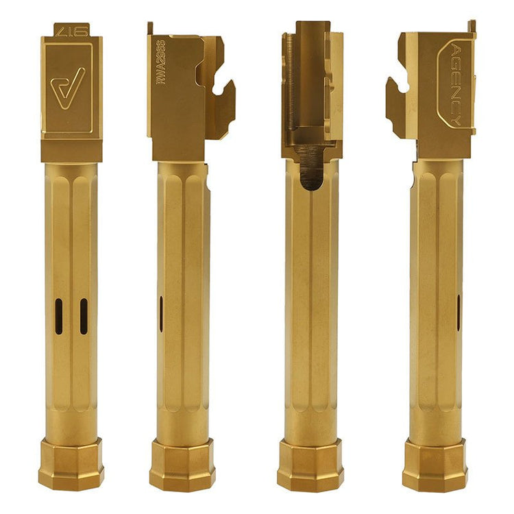 RWA AGENCY ARMS THREADED BARREL TITANIUM NITRIDE (TIN) FOR TOKYO