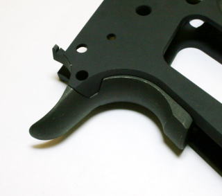 NOVA SFA Style Grip Safety for Marui M1911A1 - Steel Black